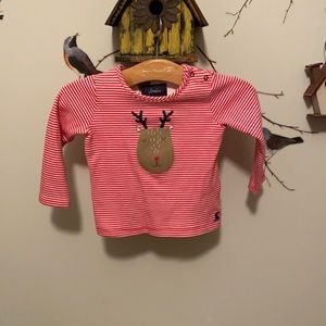 Joules Reindeer Top 12-18 mos